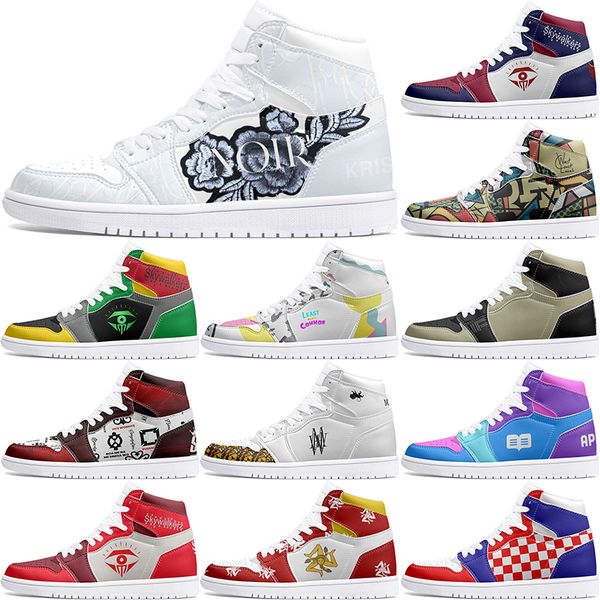 Customized Shoes 1s winter autumn DIY shoes Basketball Shoes damping males females 1 Anime Character Customized Personalized Trend Versatile
