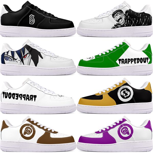 DIY shoes beautiful autumn mens Leisure shoes one for comfortable men women casualplatform sneakers Classic cartoon graffiti trainers comfortable sports 62303