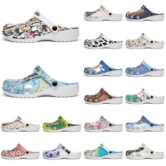 Customized beautiful and comfortable fashionable lovely Diy shoes for men and women's indoor slippers 39-99524