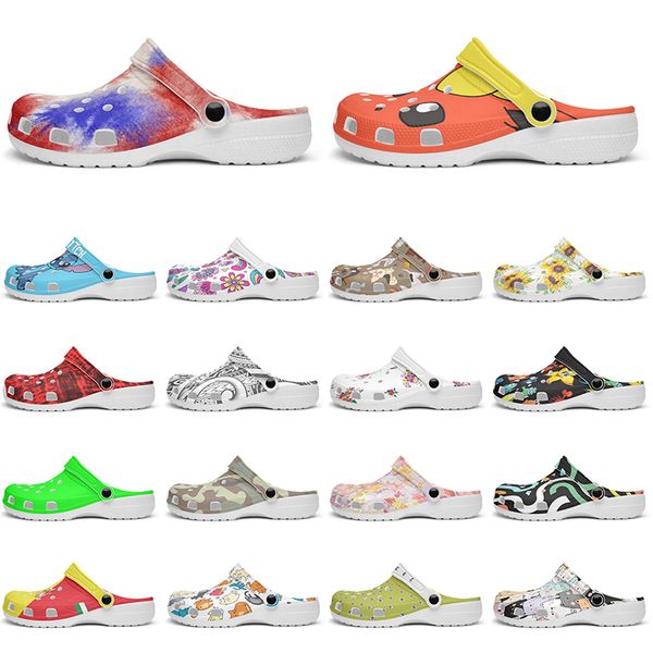 Customized big exquisite comfortable beautiful clean Diy shoes for men and women's indoor slippers 86137