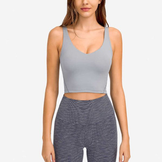 Women's Tanks Camis Womens Designer Yoga Sweatshirt Tank Camis Outfit Jacket Tanks Tees Shockproof Running High-strength Fitness Back Padded Tops Shirts Vest