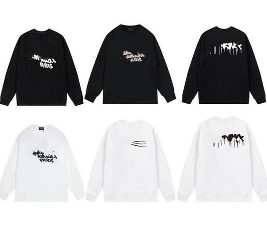 Designer Tops Quality Right Letter Hoodie, Men's and Women's Fashion Casual Hoodie Plus Asian Size M-5XL