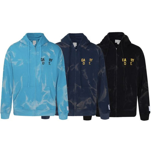 Designer Men's Hoodies Puloers for Mens Womens Cotton Zipper Hoodie Irregular Water Wave Pattern Hooded Sweatshirt Coat Autumn Winter Long