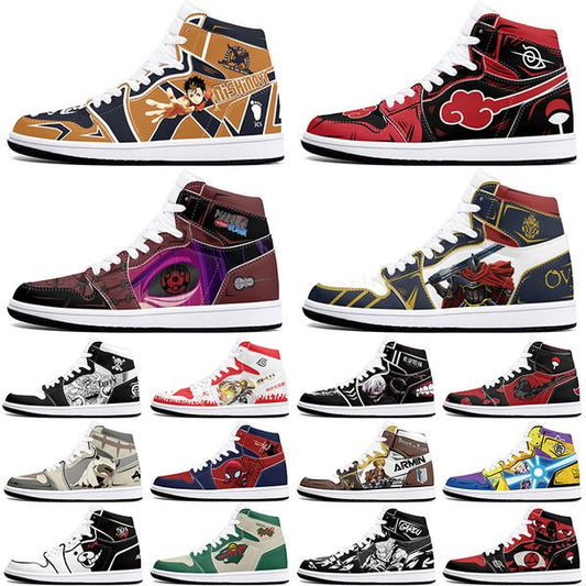 DIY classics customized shoes sports basketball shoes 1s men women antiskid anime Versatile figure sneakers 36-48 393288