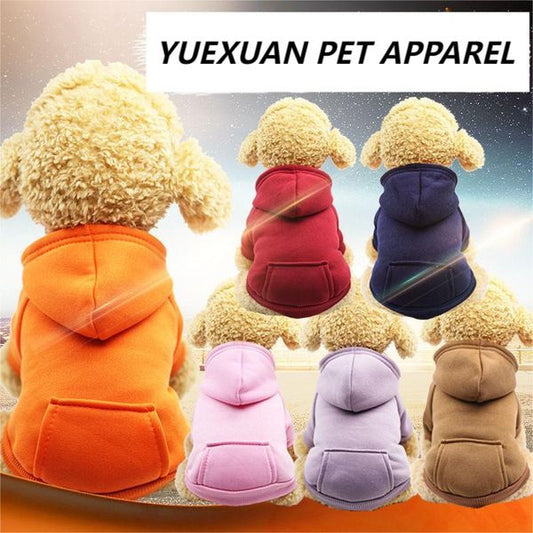 YUEXUAN Designer Pet Dog Clothes For Small Dogs Clothing Warm Clothing for Dogs Coat Puppy Outfit Pet Clothes for Medium Large Dog Hoodies Chihuahua Apparel Costumes