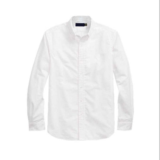 Men's Casual Shirts Mens Blouse Tops t Shirts Top Quality Designer Embroidery Long Sleeve Shirts Solid Color Slim Casual Business Clothing Dress Long-sleeved