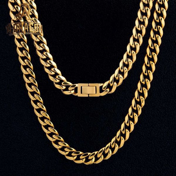 Hot Selling 14K 16Mm Link Fancy Jewelry Shine Moissanite Gold Miami Cuban Chain