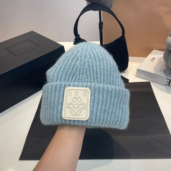 beanie bonnet Winter Designer Beanie Bonnet Hats Men and Women Warm Towel Knitted Wool Hat for Ski Caps Golf Cashmere Patchwo