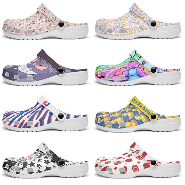 Customized precious exquisite comfortable clean lovely Diy shoes for men and women's indoor slippers 105129